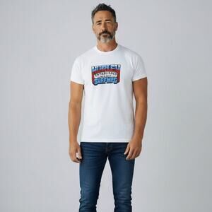 Hurley SURFMFG Graphic Short Sleeve Tee NWT Men's Sz M White Casual Skater